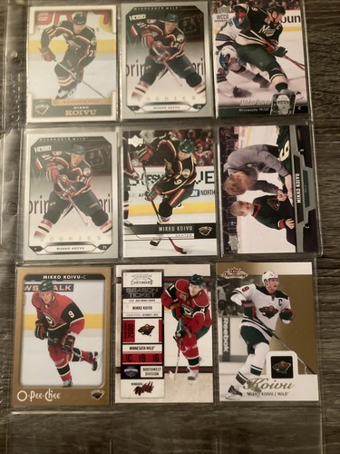 Mikko Koivu 12 Card Lot, See Photos, Free Ship NHL, - Picture 4 of 7
