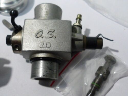 O.S.MAX-61VR-M ABC 9.95cc 2 stroke glow engine for R/C boat with manifold Used - Picture 2 of 10