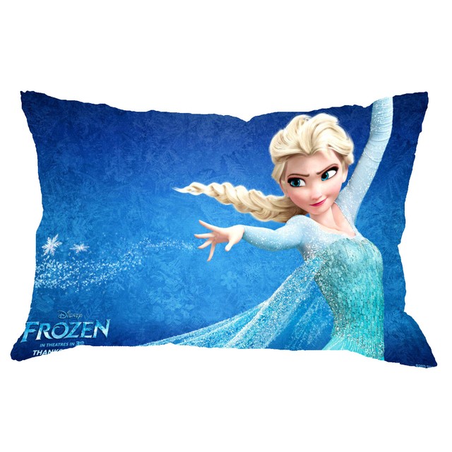 great Disney frozen elsa Pillow Case 16" x 24" Cushion Cover eBay
