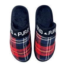 Pajar Canada 1963 Stevie Buffalo Plaid Slippers Size 7-7.5 38 Faux Fur Casual