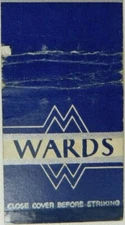 Wards Montgomery Ward Vintage Matchbook Cover
