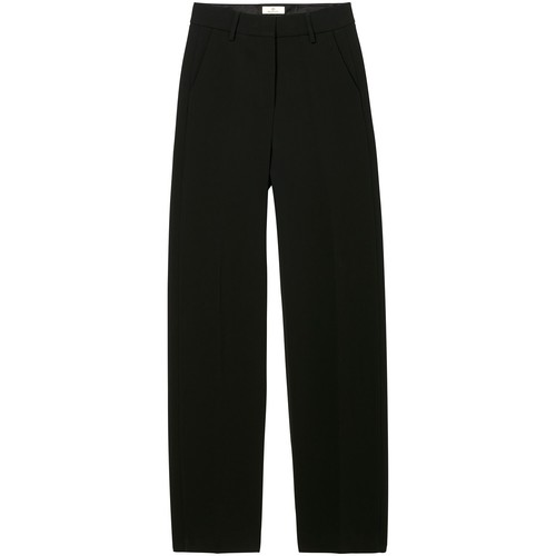 High-Waisted Crepe Pants 4155016 