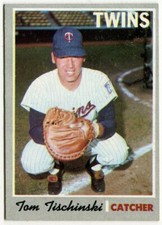 1970 Topps #379 Tom Tischinski Minnesota Twins - Rookie Card