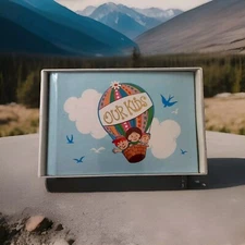 Vintage Nursery Needs Baby Photo Album Multicolor Our Kids Balloon 5.75" x 4"