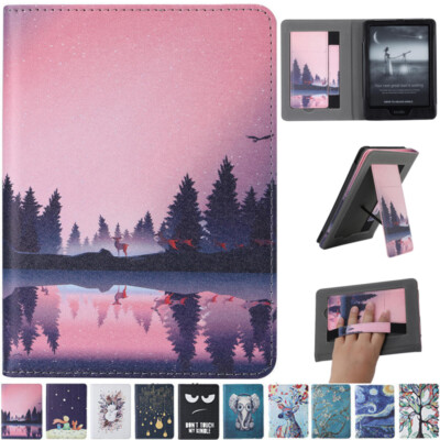For Amazon Kindle Paperwhite 1234 5/6/7/10/11/12th Gen Smart Leather ...