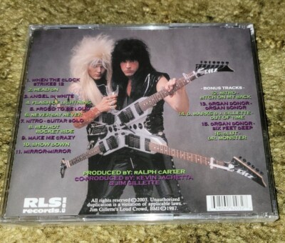 JIM GILLETTE Proud To Be Loud CD NEW STILL SEALED X- NITRO