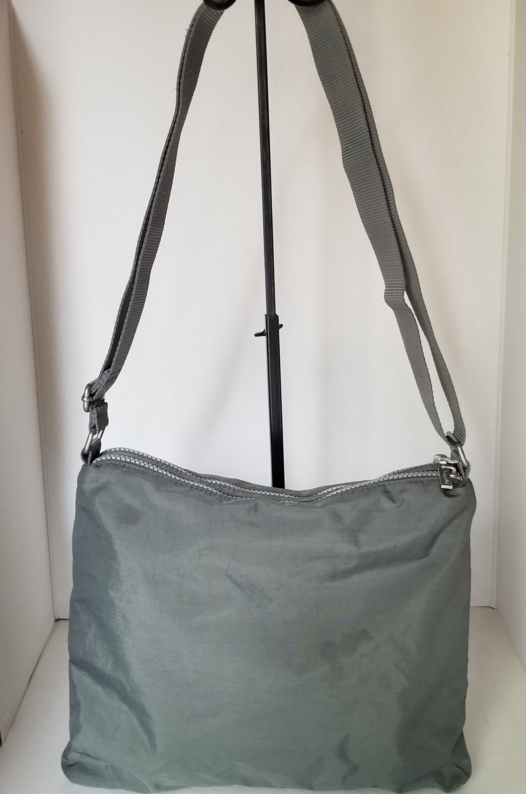 BAGGALLINI 100% Polyester GRAY/YELLOW Crossbody C… - image 4