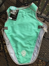 NEW NWT Canada Pooch Chill Seeker Cooling Dog Vest Teal Green Water 18  25 33 Lb