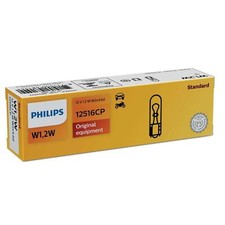 10x Philips Standard W12W 1.2W 12V Autolampen Glühlampen Glühbirnen