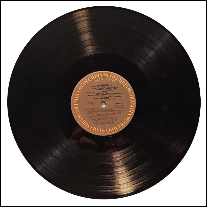 Annie A New Musical Vinyl LP Columbia Records Masterworks 34712 Quadraphonic - Image 4 of 4