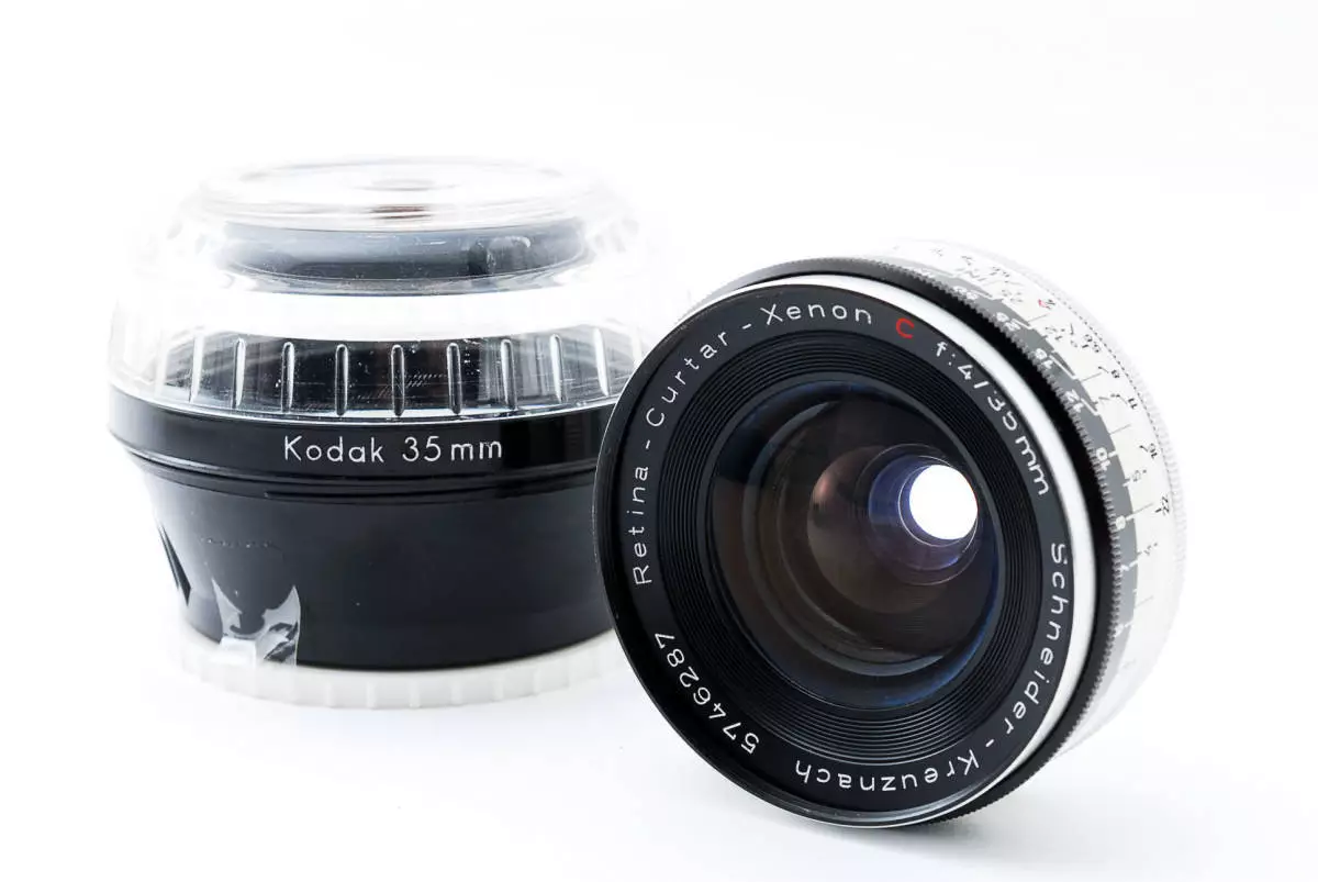 になる ヤフオク! - Kodak Retina-Curtar-Xenon C 35mm f/5.6 L39マ