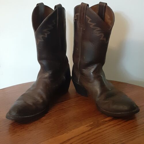 Ariat Sedona 10002194 Men's Brown Leather Pull On Western Cowboy Boots US 8D - Picture 7 of 10