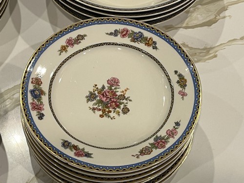 Vintage lot of 21 plates and bowls Charles Field CHF Haviland Limoges GDA France - Picture 2 of 8