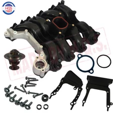 Engine Intake Manifold w/ Thermostat & Gaskets For Ford Lincoln Mercury 4.6L V8