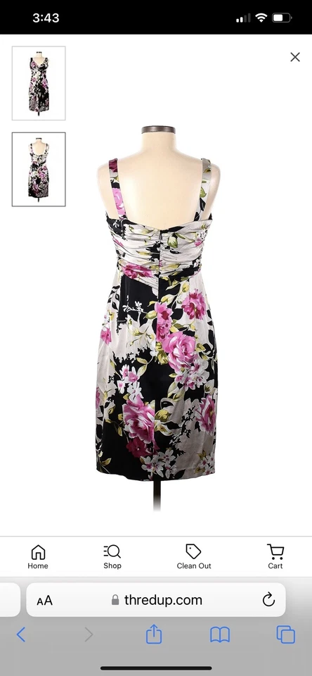 Vestido David Meister 8 Foto 2 de 3