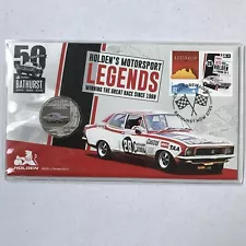 2018 Holden's Motorsport Legends 1972 LJ Torana XU-1 PNC with Coloured 50c Coin