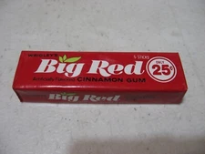 Vintage Wrigley's Big Red Cinnamon Gum 25 Cents NOS Full Unopened Sealed