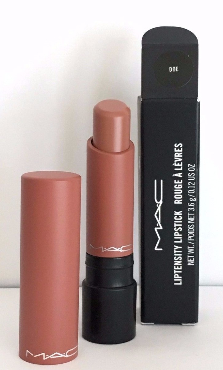 MAC Liptensity Lipstick – Farbe Gumball, 4 G, Satin-Finish, Made In USA
