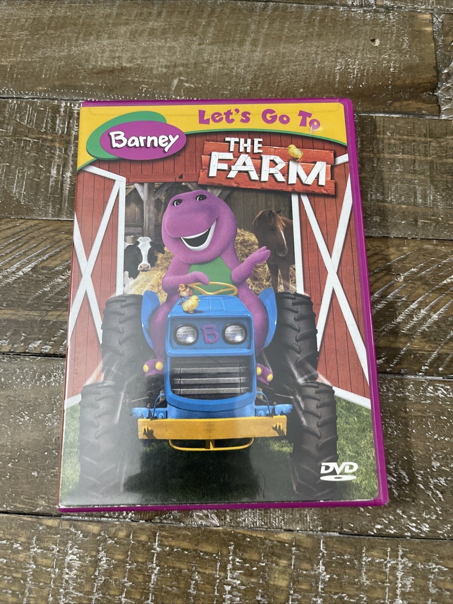 Barney Let's Go To The Farm DVD | eBay