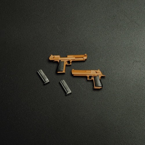 Figura Armas Accesorios Escala 1/12 Mini Pistola Plástico Ajuste Figura de Acción 6" - Imagen 4 de 10