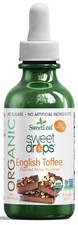 Organic Stevia Liquid Sweetener, Zero Calorie, Keto, English Toffee, 2 Fl Oz