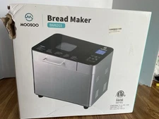 Moosoo BM8202 25 In 1 2lb Programmable Bread Machine Maker Digital Touch NEW