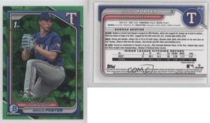 2024 Bowman Sapphire Edition Chrome Prospects Green /99 Brock Porter #BCP-36