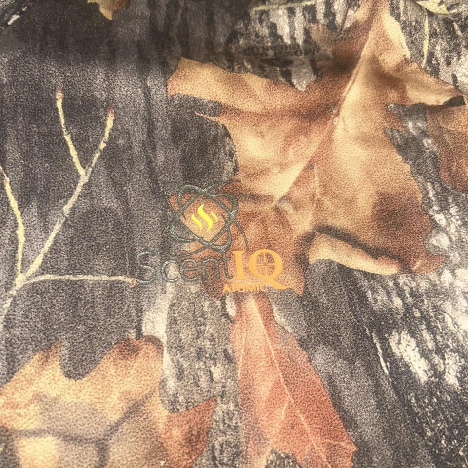 Rocky Mossy OAKS SCENT IQ ATOMIC PULLOVER CAMO SHIRT MENS Small SOFT HUNTING - Image 4 of 4