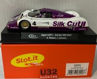 Slot Car Slot.It CA62A Jaguar XJR11 #4 2º Spa 1999 Wspc Silk Cut Wallace-Lammers