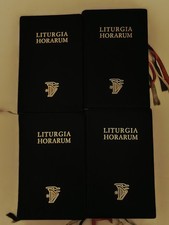 4 x Buch Liturgia Horarum 1975 Stundengebet