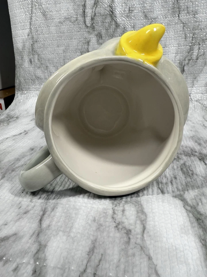 Taza de café grande de cerámica esculpida elefante dumbo 3D Disney 22 oz Foto 4 de 4