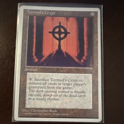 Tormod's Crypt MTG The Dark 1994 U Regular English Artifact Authentic