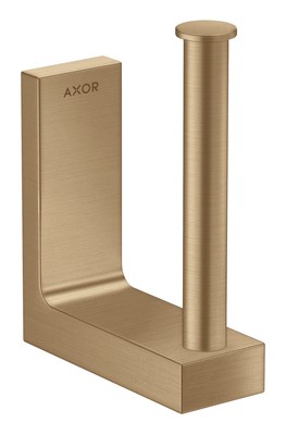 Axor Universal Rectangular Reserverollenhalter - Brushed Bronze - 42654140