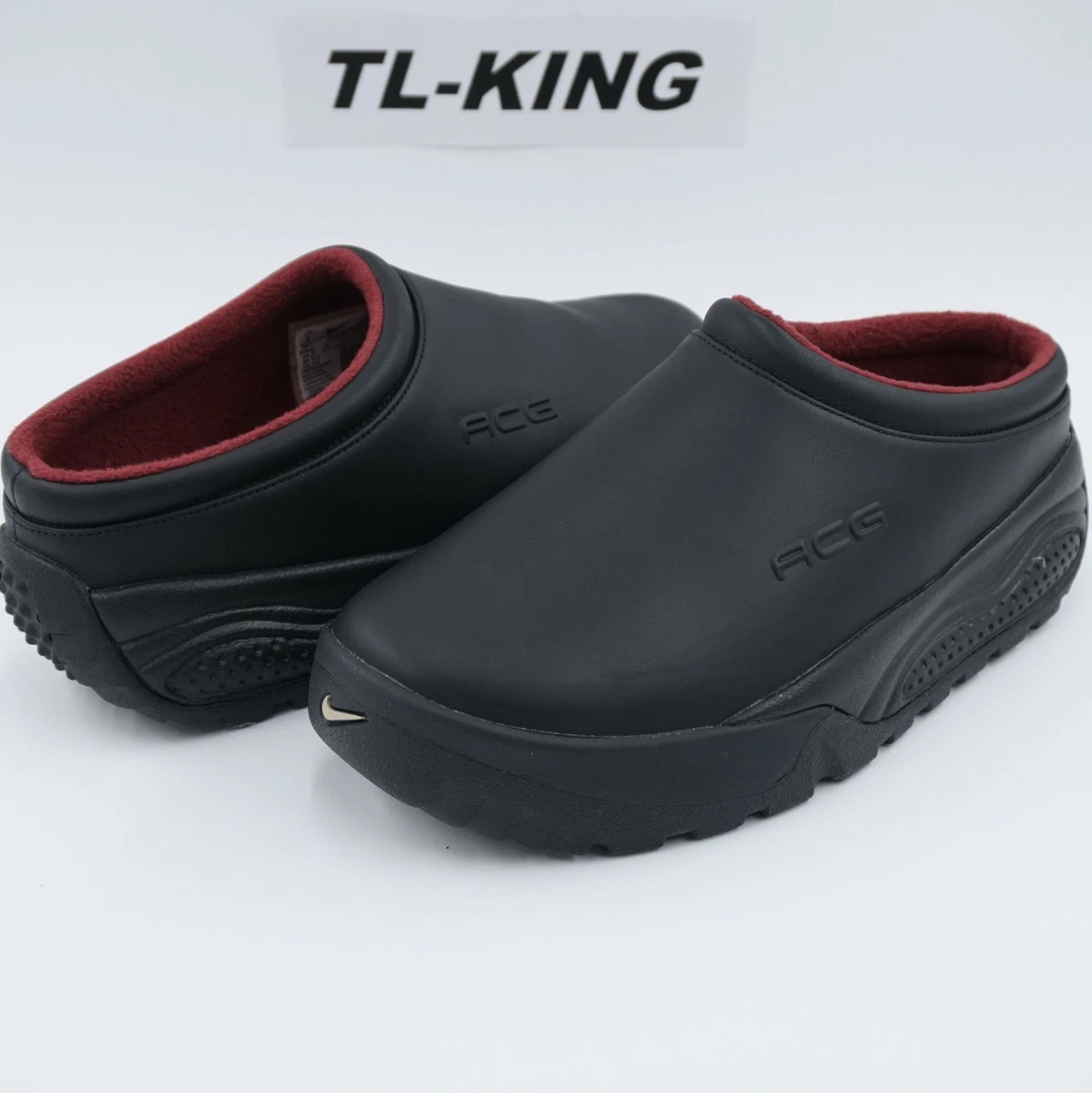 Nike ACG Rufus Black Leather for Sale | Authenticity Guaranteed | eBay