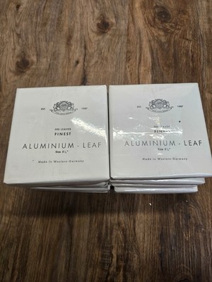 Two Lions Brand Aluminum Leaf 5 1/2'' x 5 1/2''