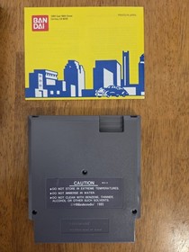 Dick Tracy (Nintendo NES, 1990) Complete In Box Cib 