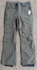 NWT MENS THIRTYTWO WOODERSON SNOWBOARD PANTS $180 L Army Green Mid fit