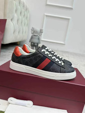 Gucci Classic red stripes Black Men s Athleti...