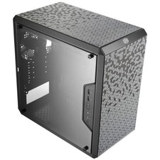Compact MasterBox Q300L Mini-Tower: Adjustable I/O  Cooling for Gamers