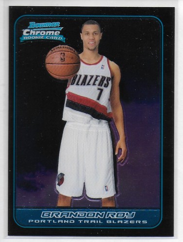 2006 Bowman Chrome Brandon Roy #124 card