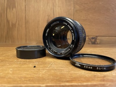 *Exc+5* Minolta MD Rokkor 50mm F/1.4 Standard Prime Lens From Japan