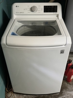 Washing Machine: LG Model WT7100CW In Excellent condition W Manual & Codes