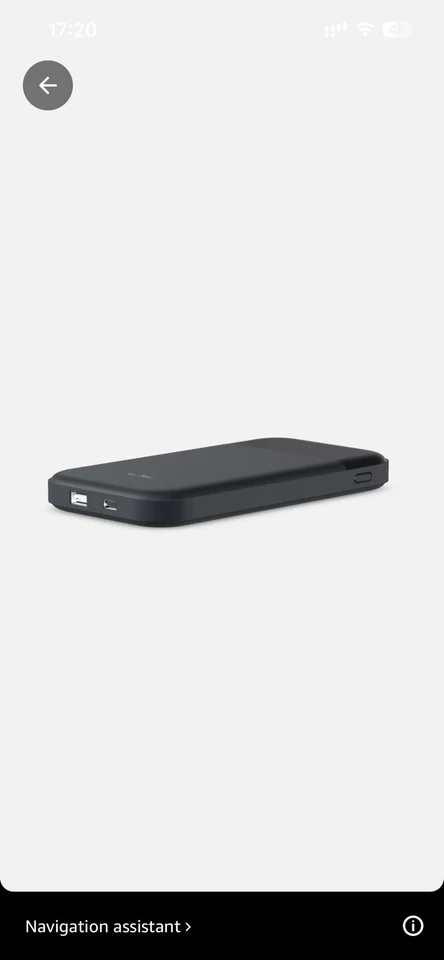 GL iNet GL E750V2 (MUDI) 4G LTE Portable Wi Fi Hotspot for Travel Mobile Hotspot - Image 3 of 4