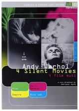 Dvd + Libro ANDY WARHOL 4 SILENT MOVIE 4 FILM MUTI Kiss+Mario Banana+Empire+Blow