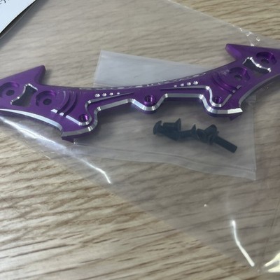 NEW 1/10 RC DRIFT PARTS OVERDOSE AL BUMPER TYPE-2 Purple Japan F