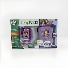 LeapFrog LeapPad2 Disney Sofia the First Royal Edition Tablet w/ Case Boxed Rare