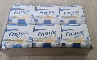 Ensure Compact Banana Liquid 24x125ml Flavored Nutrition Drink BBE 05/26