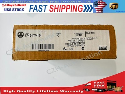 New Sealed AB 1746-ITV16 SER C SLC 16 POINT DIGITAL INPUT MODULE In Stock