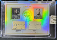 Neil Armstrong Yuri Gagarin 2025 Eternal 27/50 Dual Patch Revelation History