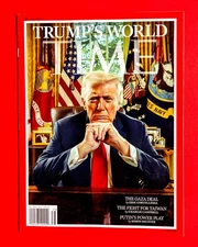 Donald Trump Time Magazine November 10th 2025 TRUMP'S WORLD MAGA
